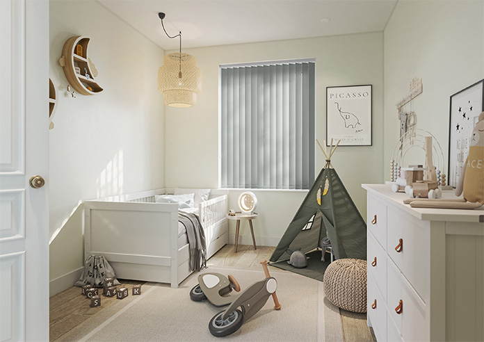 Roma (FR), Light Grey - Vertical Blind - Image 7